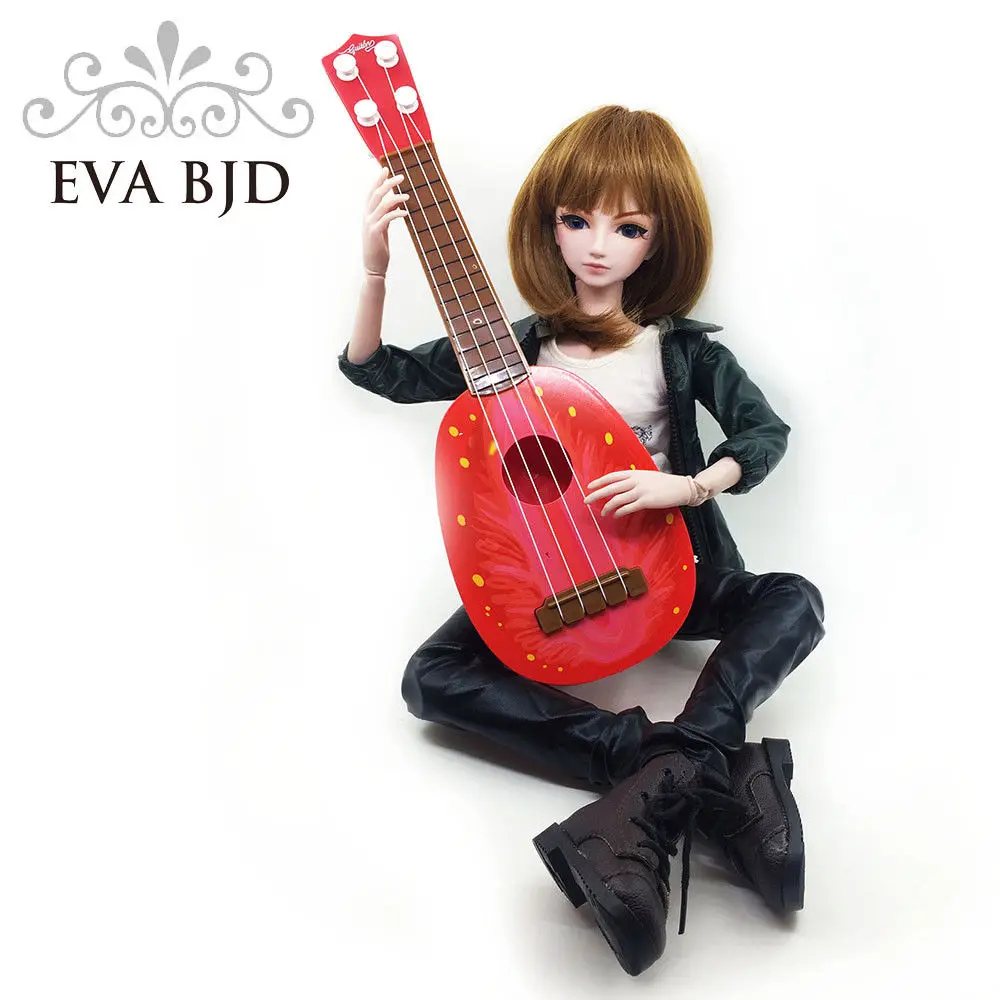 EVA BJD 36x11,5x4,5 см гитара для 1/3 1/2 BJD SD кукла для кукол Аксессуары игрушка Музыкальная кукла дерикативный продукт - Цвет: 02