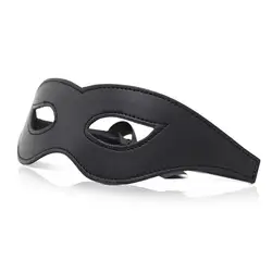 Черный бондаж секс-игрушки для пар Фетиш маска для вечеринки, клуба БДСМ-бондаж глаз маска для игр для взрослых Antifaz Erotico