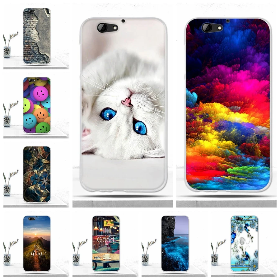 for htc one a9s case back cover soft silicone tpu cool phone cover for htc one a9s fundas capas case for htc a9s protective bags