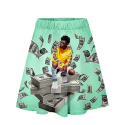 Lil Nas X 3D принт Базовая хип хоп Повседневная Удобная Женская Летняя короткая одежда крутая модная уличная спортивная популярная одежда