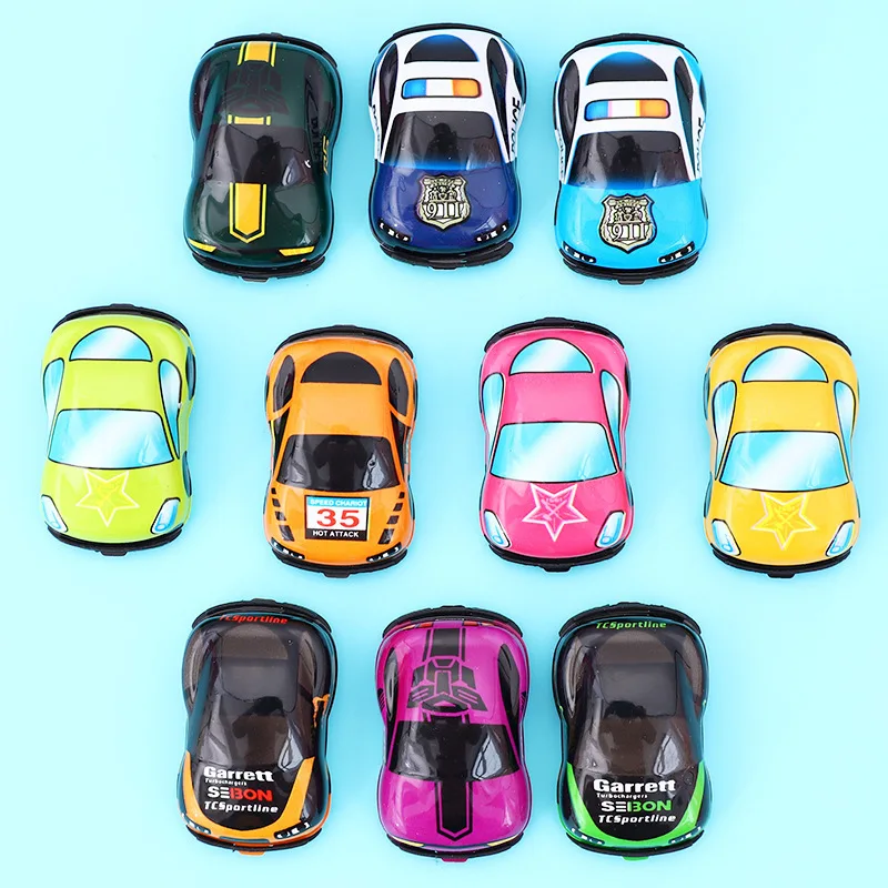 

New 1Pcs Children's Toy Car Pull Back Car Set Puzzle Car Mobilization Q Version Mini Car Model Children's Toy Racing Gifts