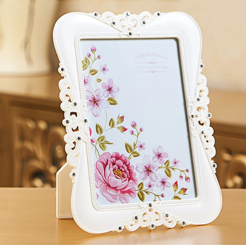6-10 Inch Creative Family Love Baby Photo Frame Resin Picture Frames Modern Wood Vintage Photo Frames Home Decor Gift