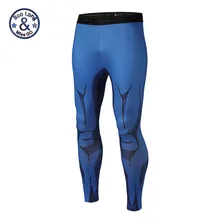 3D обтягивающие брюки для мужчин синие анимационные брюки мужские компрессионные брюки mallas hombre compresion мужские компрессионные колготы спортивные брюки