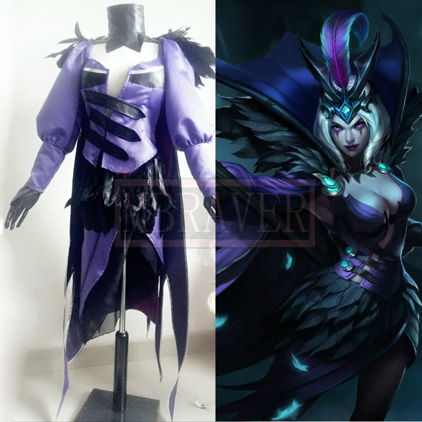 

LOL LeBlanc Customized Uniforms Cosplay Costume Free Shipping