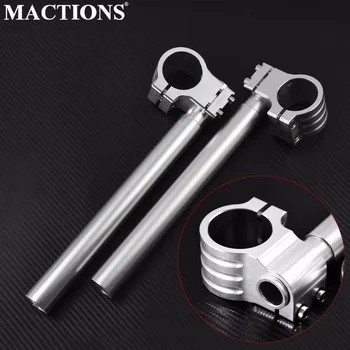 

Motorcycle Universal Cafe Racer Handlebar Racing Adjustable 39mm Chrome For Harley Dyna FXD FXDX 99-05 FXDL 93-05