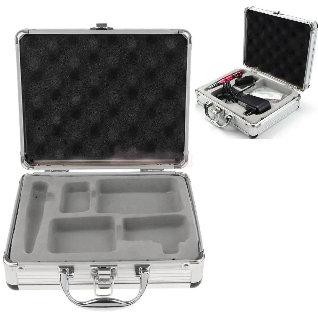Aluminum Tattoo Machine Box Case with Lock for Tattooing Kits Tattoo