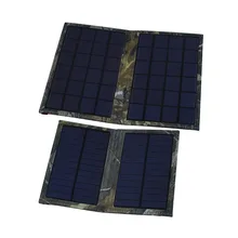 Наружное Походное дорожное зарядное устройство, солнечная батарея, блок питания, 6 Вт, складная солнечная батарея, USB зарядное устройство, солнечная панель, внешний аккумулятор