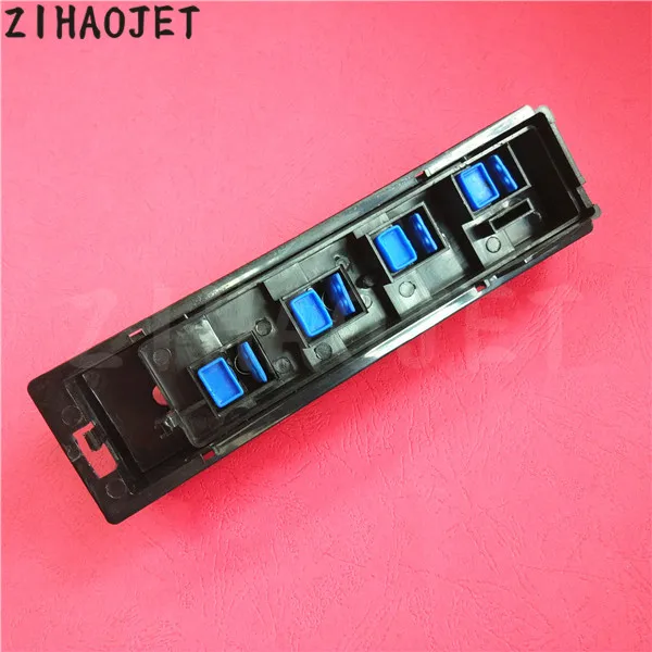

4 colors piezoelectric printer encad Novajet 750 capping assembly for Lecai Locor 760 850 cap top component Cartridge Station 1X