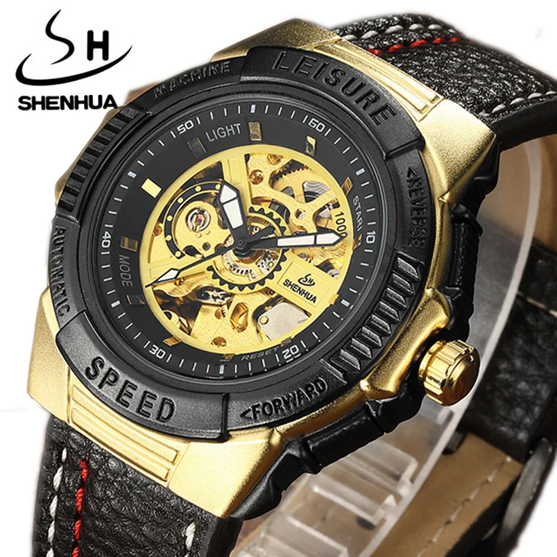 Buy Mechanical Military Men Watch 2018 Top Brand