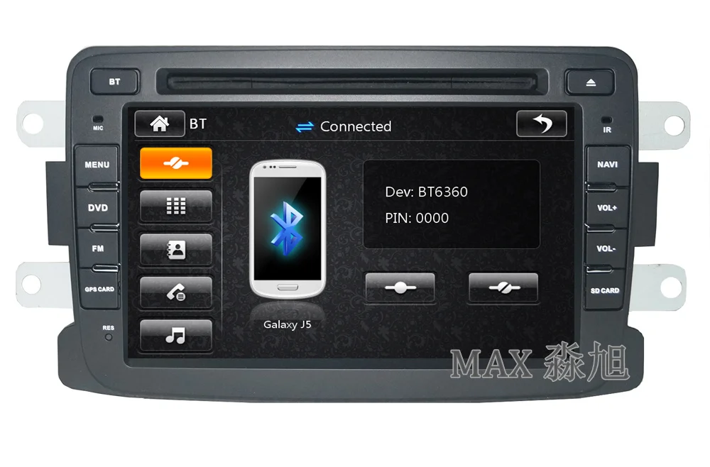 Excellent 7" Car DVD Player GPS Navigation System For Renault Duster Sandero Lodgy Dokker 2013 2014 2015 with BT radio 1080p 3G WIFI map 5