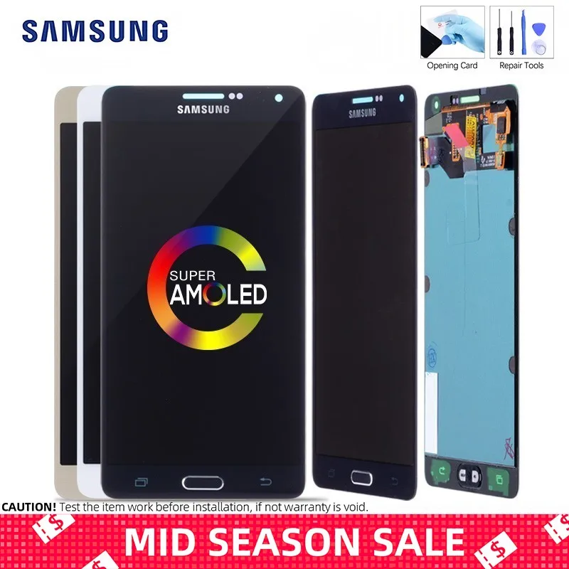 

Original 5.5" AMOLED LCD for SAMSUNG Galaxy A7 2015 LCD Display A700 A700F A700FD LCD Touch Screen Digitizer Replacement Parts