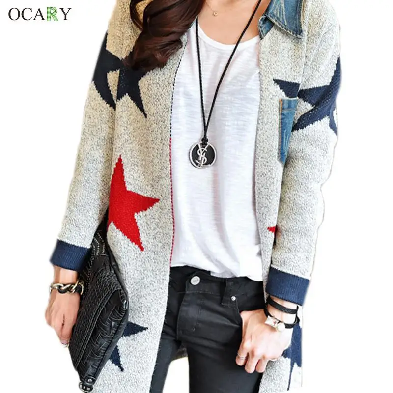2016 Winter Sweater Women Long Sleeve Hollow Knitted Wool