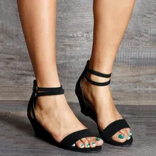 Apputent/Летние Женские однотонные босоножки с ремешками на лодыжках; повседневная обувь на высоком каблуке с ремешком