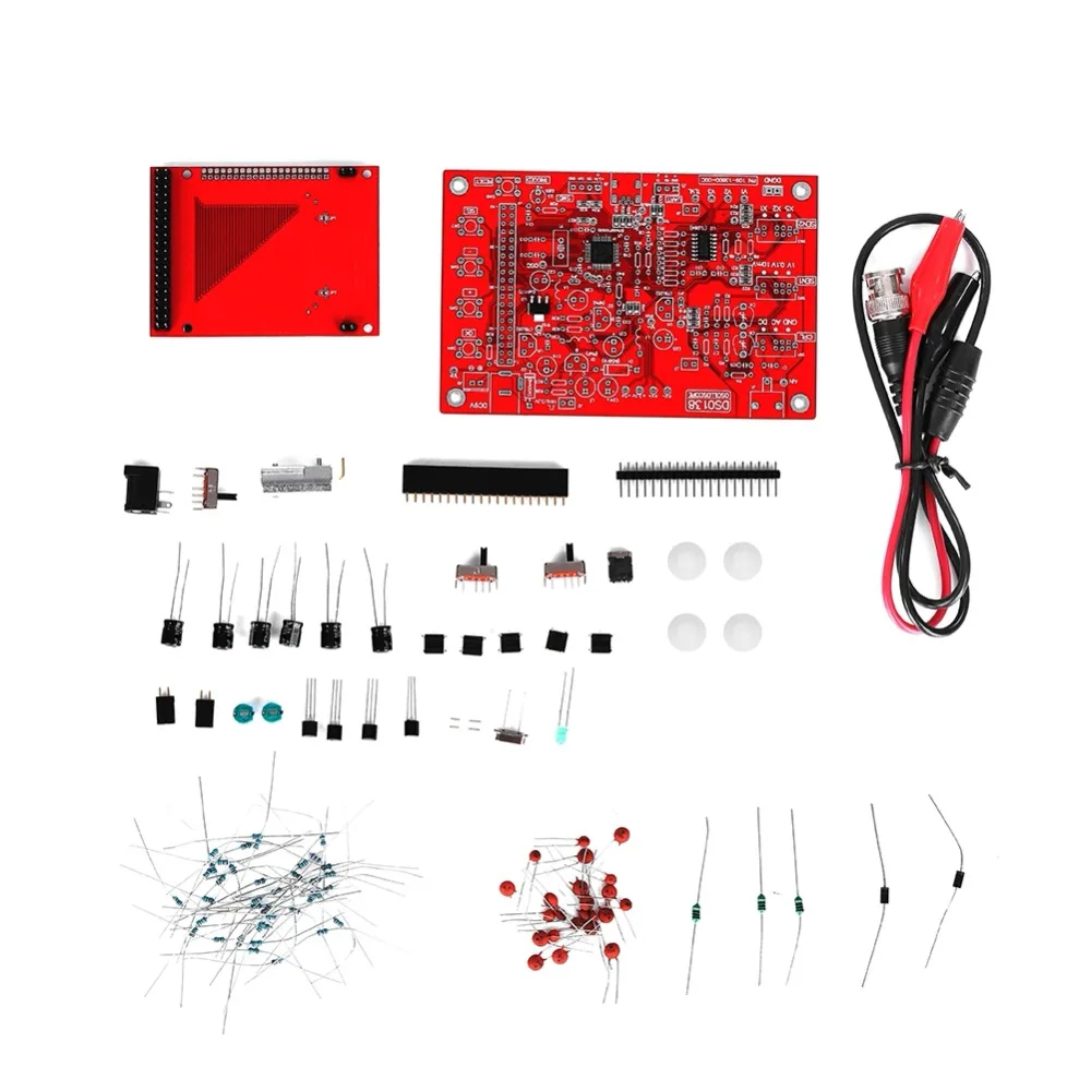 

DIY 1Msps 2Bit Mini Digital Oscilloscope Probe Module Welding Set Kit Assembly