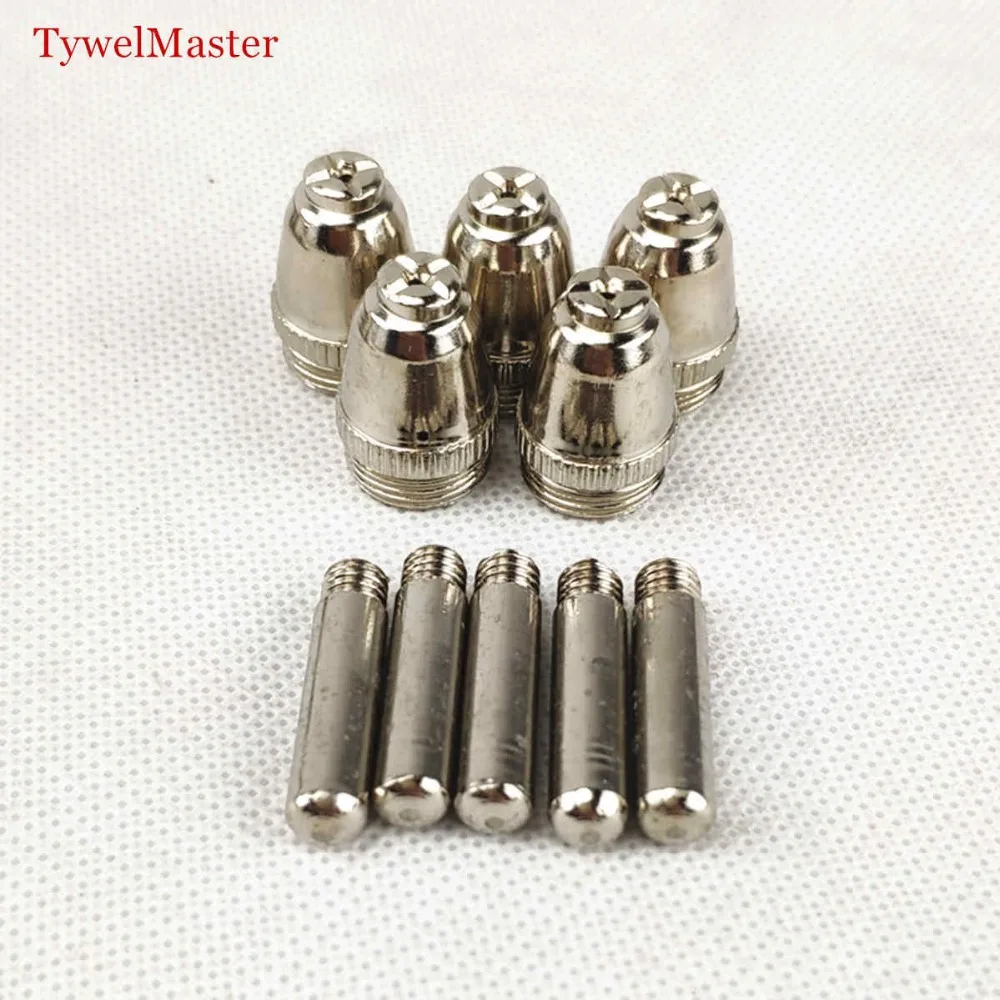 10pcs AG60 SG55 Plasma Cutting Torch Consumables Nozzle Electrode for AG-60 SG-55 60A Plasma Cutter 10pcs AG60 SG55 Plasma Cutting Torch Consumables Nozzle Electrode for AG-60 SG-55 60A Plasma Cutter