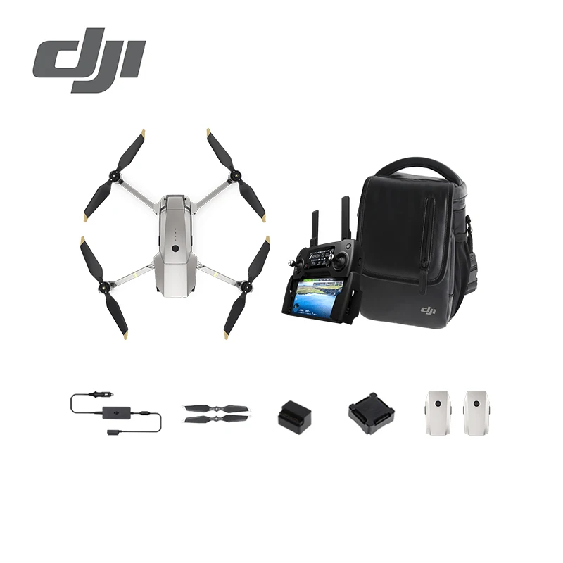 DJI Mavic Pro Platinum Combo до 30 минут время полета 3 осевой карданный стабилизатор