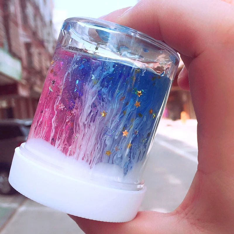 

Creative Starry Cloud Slime Clay DIY Mud Colorful Sequin Crystal Mud Clay Kids Toy