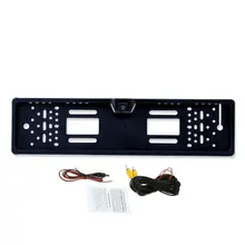 Europeo UE License Plate Frame Auto Videocamera vista posteriore Impermeabile di Visione Notturna Inverso della Macchina Fotografica di Backup NON HA CONDOTTO LA luce solo Macchina Fotografica