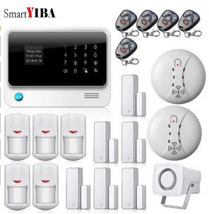 SmartYIBA WIFI Home House Safety Security font b Alarms b font PIR Detector Door Open Reminder