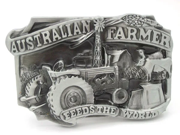 farmer belt buckle