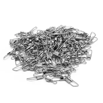 

100pcs Lot Fish Fishing Sharpened Hooks Barb Black Silver Lure Bait Tackle