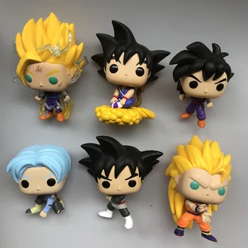 

Exclusive Original Funko pop Secondhand Anime: Dragon ball Z - Young Goku, Gohan Vinyl Action Figure Collectible Model Loose Toy