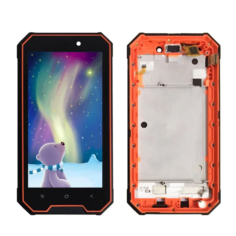 

For BlackView BV4000 LCD Display And Touch Screen + Frame 4.7 Inch Assembly Repair Part For BlackView BV4000 Pro