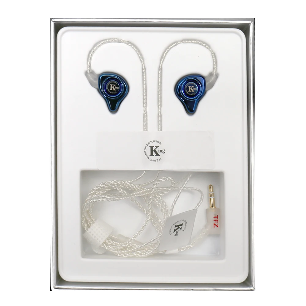 TFZ HiFi монитор эксклюзивная версия KING Experience наушники вкладыши IEMs съемный