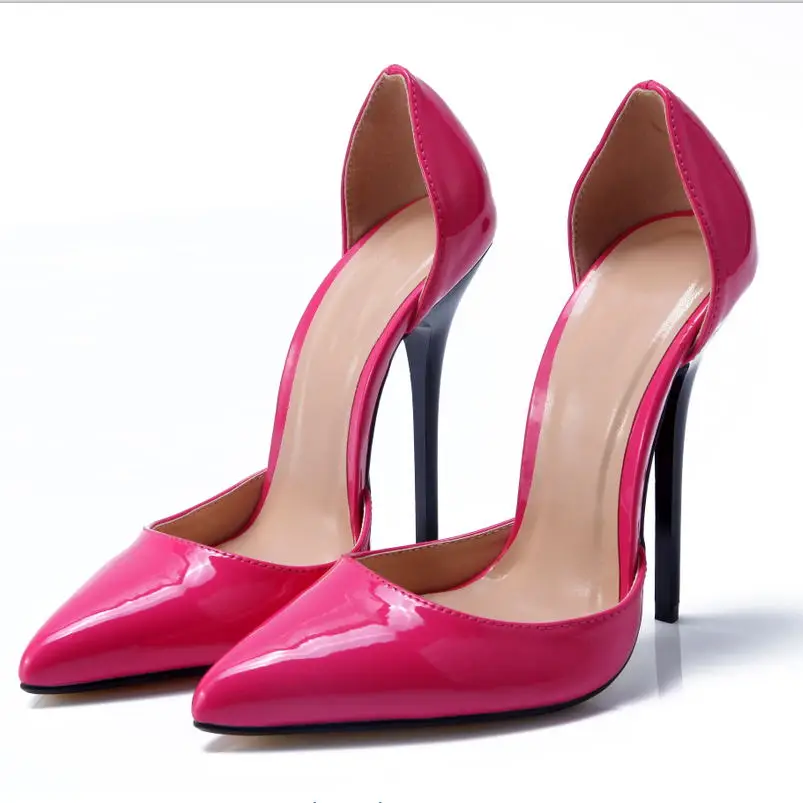 

13CM Stiletto Heels 2018 New Summer Women's Sexy Elegant Shallow Hollow Pointed Toe Party Heels Sandals Club Night Heels