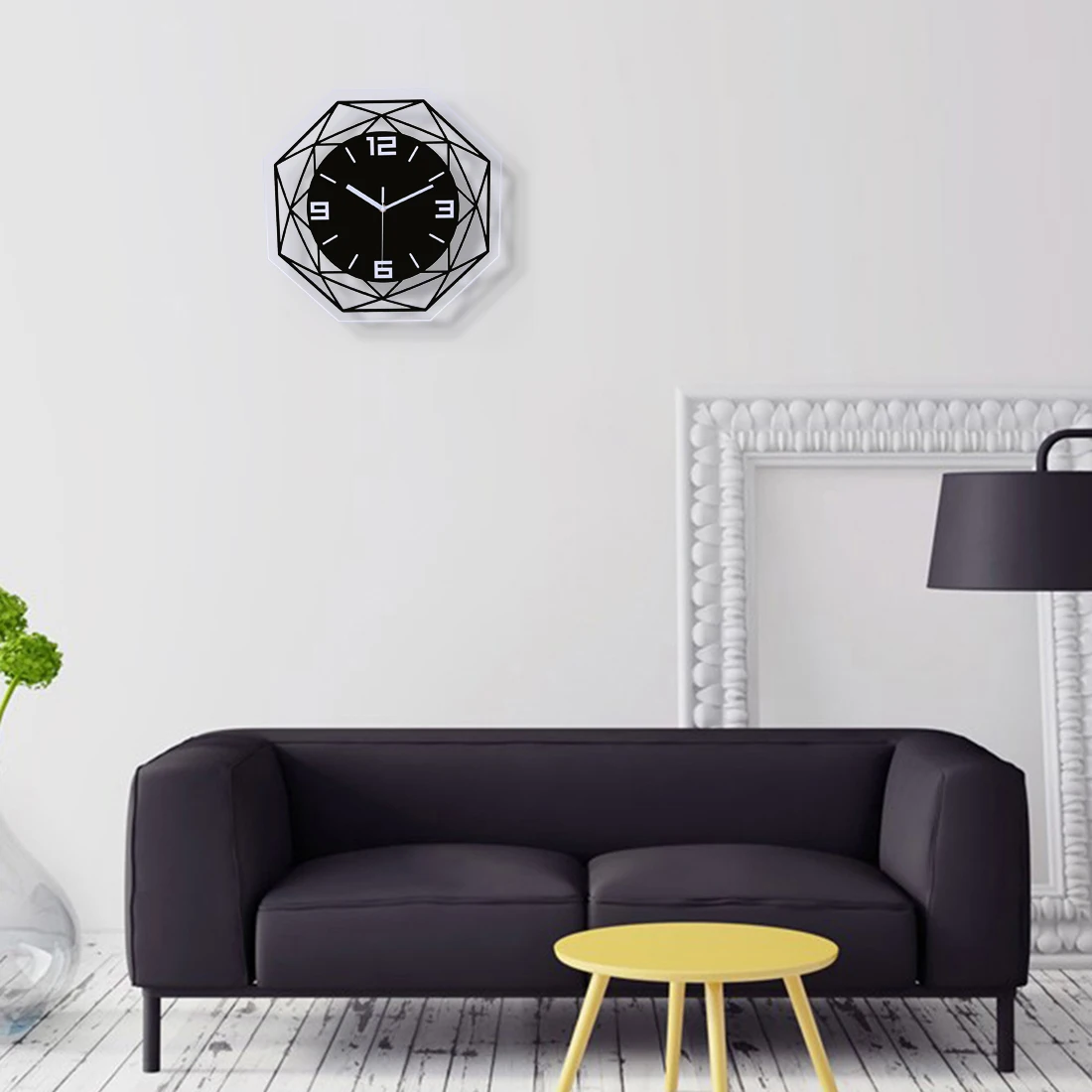 30x30 см Европейский Стиль Современные Индивидуальные креативные часы бесшумные настенные часы домашний декор короткие настенные часы Современные бесшумные часы