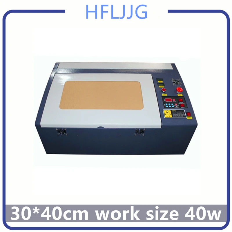 50 Вт цветная Сенсорная панель мини-машина для лазерной резки HF3040 co2 50 Вт автоматическая машина для резки ткани