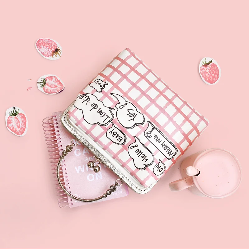 

Princess sweet lolita bag Original summer small bag lovely girl lattice dialog box slanting small mouth gold Satchel bag CC075