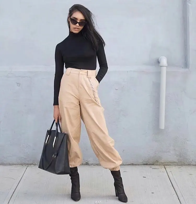 cargo pants winter outfit