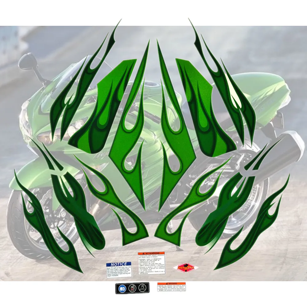 Наклейка для мотоцикла Kawasaki NinjaZX14R 12 13 Ninja ZX 14R 2012 2013 ZX14R полный комплект аппликация Высококачественная