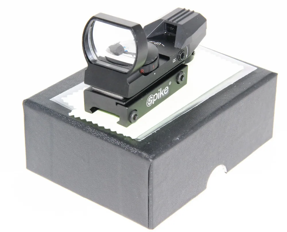 Hot Sale Gun Optics Airsoft Tactical 4 Reticles Red Green Dot Reflex