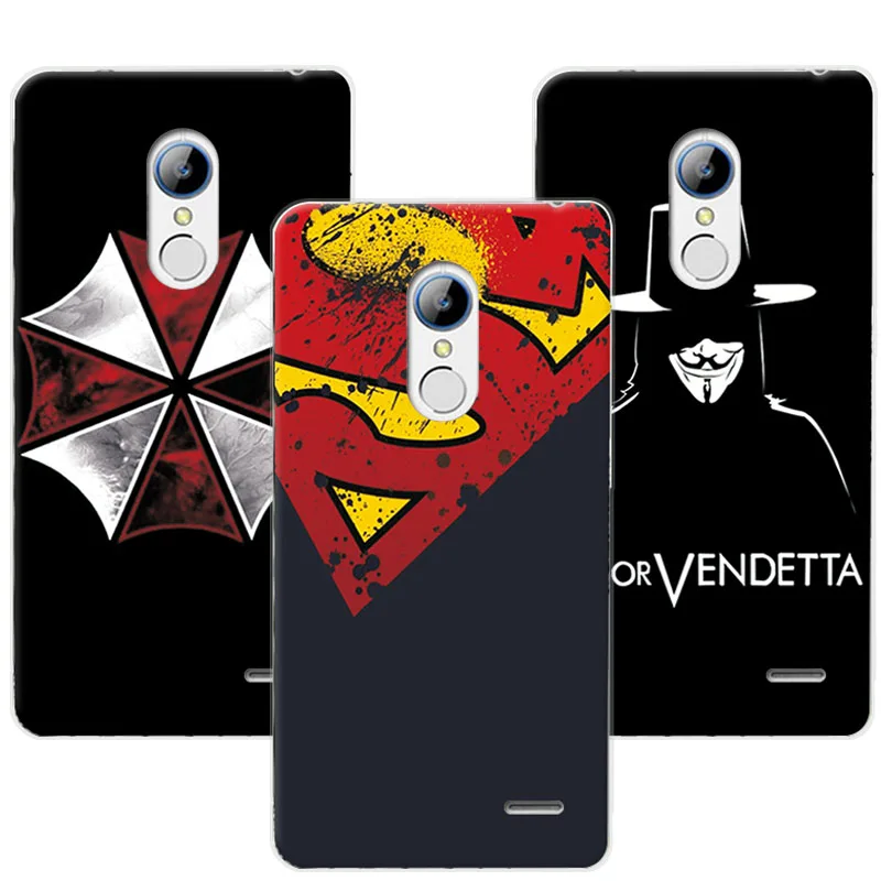 

New Fashion Case Dark Man For BQ BQ-5022 Bond 5022 Case Cover Soft Silicone For BQ 5022 Bond 5.0" Cover