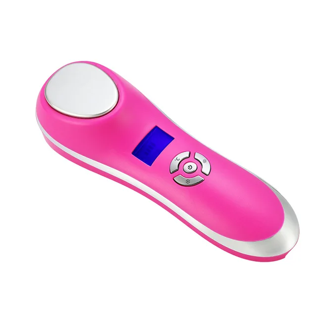 Hot and cold hot hammer beauty apparatus vibration and cold heat dual