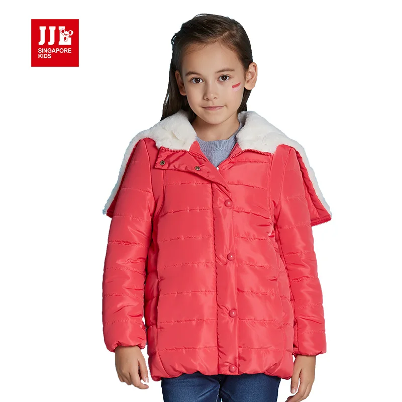 

winter girls jackets girls parka children outdoor coats kids outwear solid color teenage girls coats kids clothing 2016