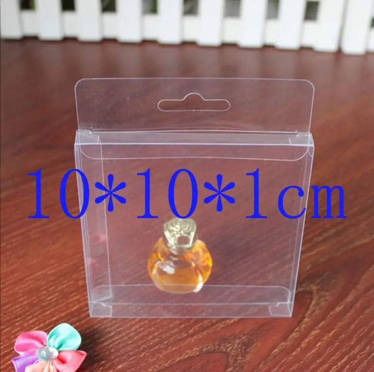 Clear Photo Album Box Gift Underwear Plastic PVC Box Candy Tea Display Pothook Box Free Shipping