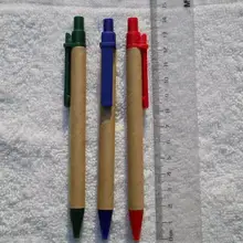 Натуральный экологичный Мягкая бумага Шариковая ручка бумажная ручка экологически чистая ручка