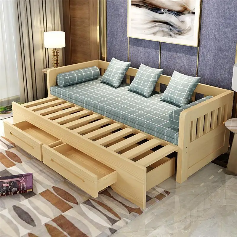 Home Recliner Moderna Couche For Moderno Para Mobili Per La Casa Wooden Retro Mueble De Sala Set Living Room Furniture Sofa Bed