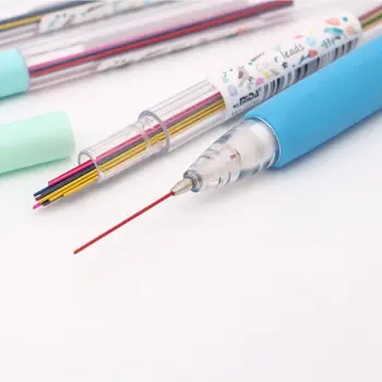 

15Pcs/box 0.5mm 0.7mm Colorful Mechanical Pencil Lead Art Sketch Drawing Color Lead School Office Supplies