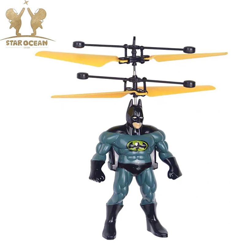 

The Avengers Big Superhero mini Helicopter RC drone Fly Flashing Induction Aircraft Hand Control Quadcopter Dron LED Kids Gift
