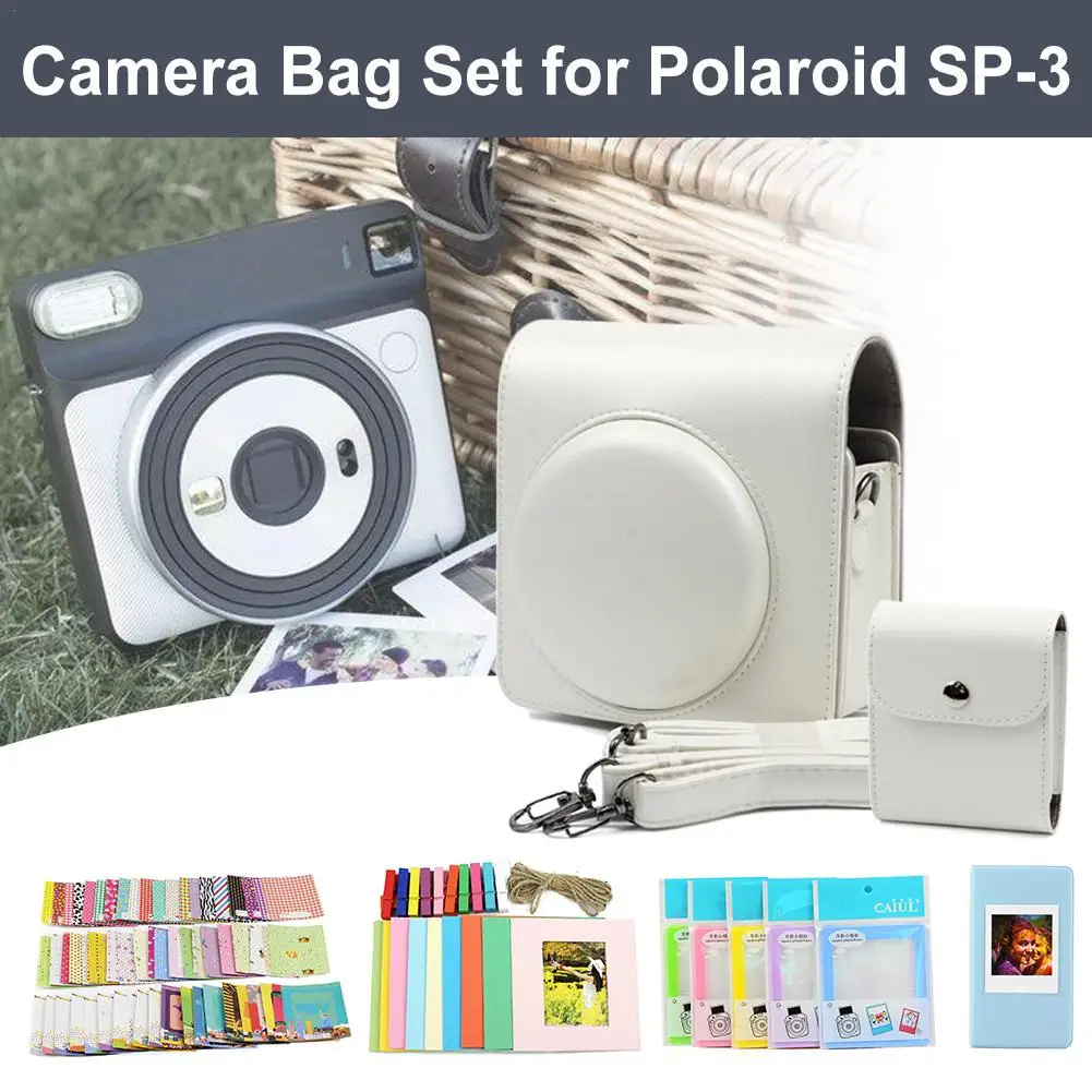Новая квадратная пленка альбом камера сумка набор аксессуары с фотоальбомом камера сумка фоторамка для Fujifilm Instax квадратный SQ6