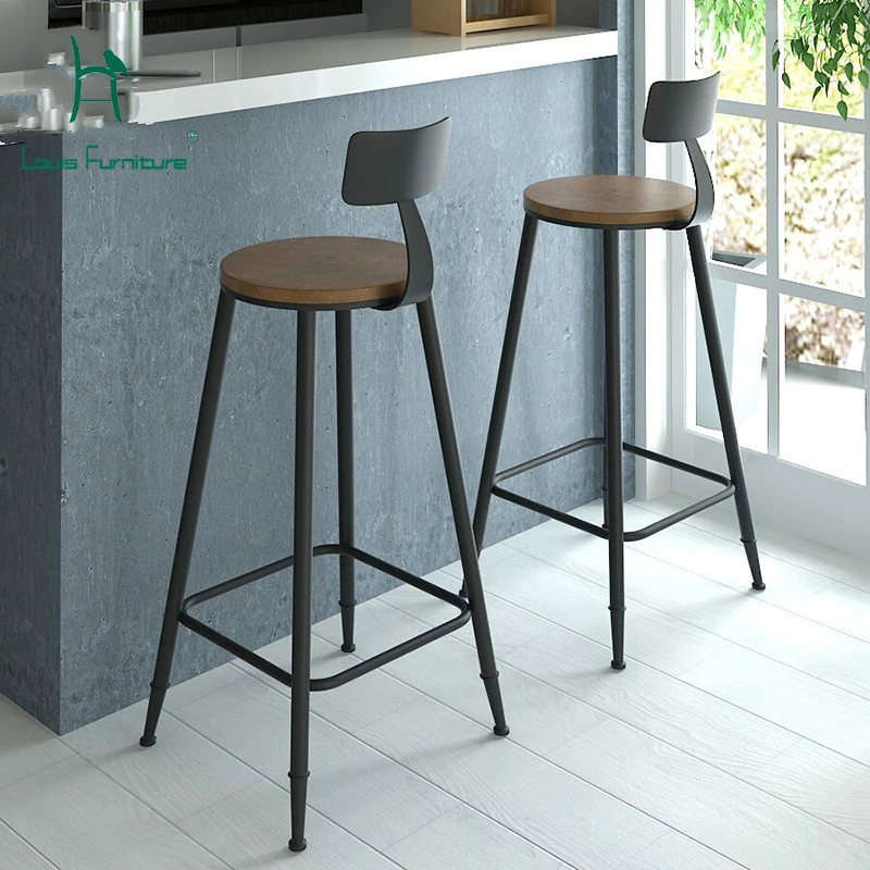simple wooden high chair