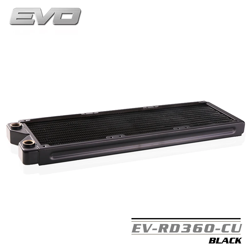 Bykski EVO EV RD360 CU 360 мм 3x120 медный радиатор водяного охлаждения|Жидкостные системы