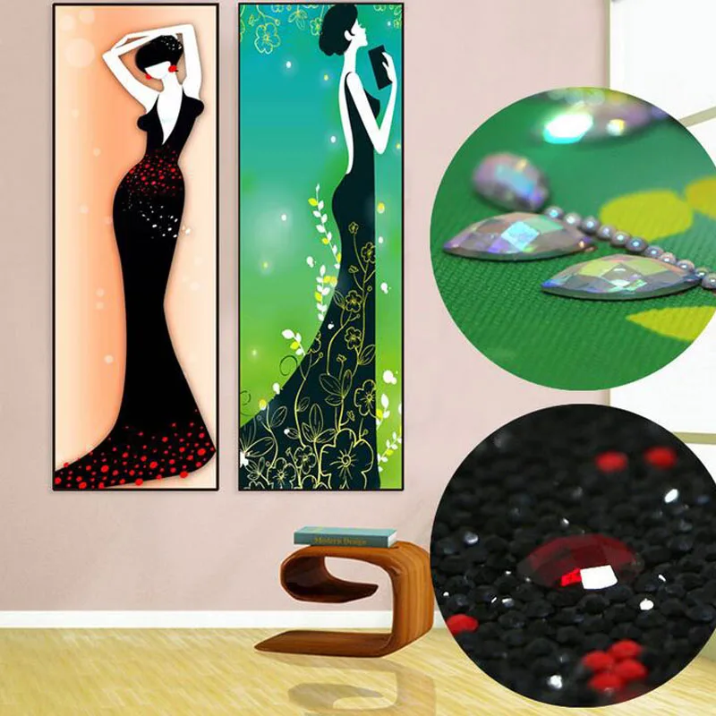 

DIY Portrait Diamond Embroidery 5D beauty Patterns Rhinestone Mosaic Kit Crystal Cross Stitch Diamond Bedroom Decor Painting new