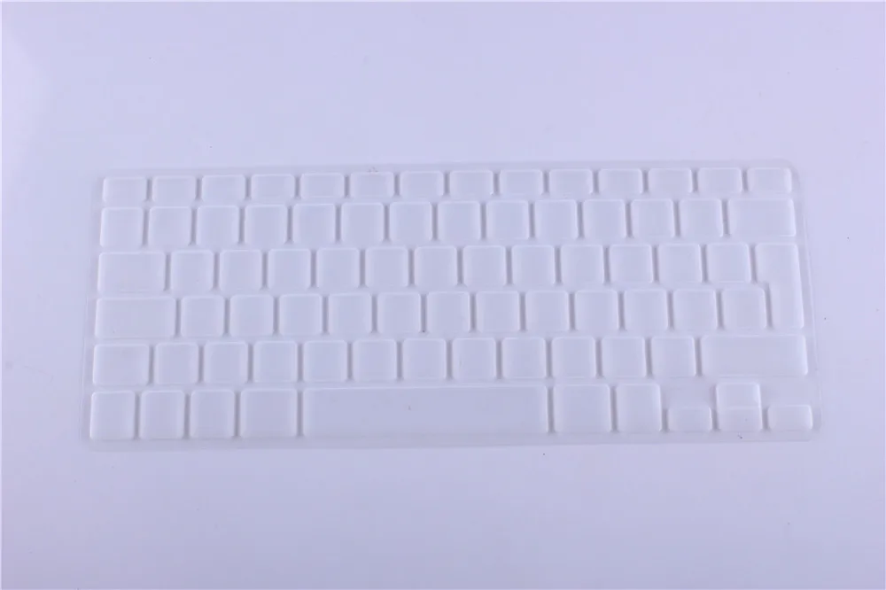 Новая норвежская версия силиконовые ЕС клавиатуры протектор наклейки для Macbook Pro 13 15 17 retina Mac Air 13 крышка клавиатуры - Цвет: transparent