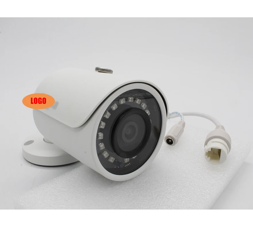 Оригинальная деталь 5 Мп WDR h.265 IP67 ИК Мини цилиндрическая IP камера