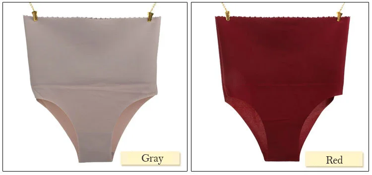 Ultra-thin High Waist Beauty Care Tummy Control Body Shaping Abdomen Slimming Underwear Women Seamless Control Panties SMLXL 05